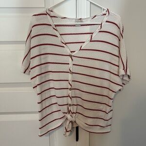 Paper Crane Knotted Top